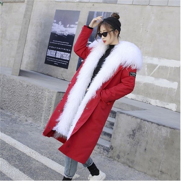 style the new outerwear female wool lining mongolian fur coat beach on knee long paragraph detachable jacket gac7, Black
style the new outerwear female wool lining mongolian fur coat beach on knee long paragraph detachable jacket gac7, Black
