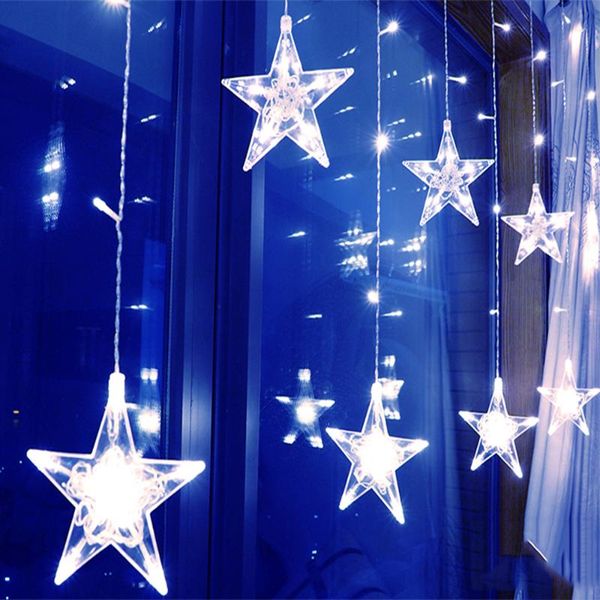 220v led star curtain lights christmas string light outdoor garland fairy lamp for holiday wedding party bar new year decor
220v led star curtain lights christmas string light outdoor garland fairy lamp for holiday wedding party bar new year decor