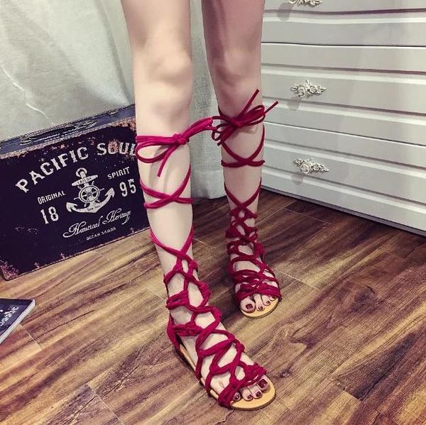 female summer hollow ankle boot roman gladiator bandage sandals women cross straps open toe sandals women flat shoes fashion pu, Black
female summer hollow ankle boot roman gladiator bandage sandals women cross straps open toe sandals women flat shoes fashion pu, Black