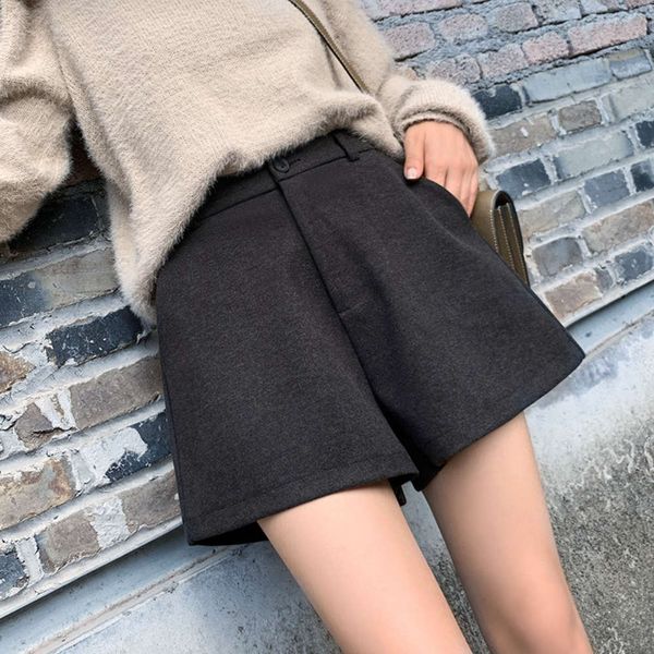 woollen shorts 2020 new women's spring and autumn winter wear net red high waist a-word show thin korean style wide leg boot pants, White;black
woollen shorts 2020 new women's spring and autumn winter wear net red high waist a-word show thin korean style wide leg boot pants, White;black