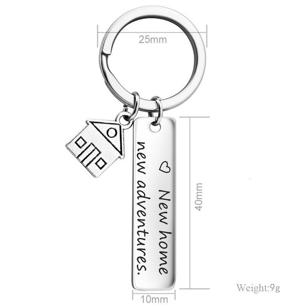 ring arrival chain 2020 silver color 'new new home adventures' stainless steel keychain metal car house key chains
ring arrival chain 2020 silver color 'new new home adventures' stainless steel keychain metal car house key chains