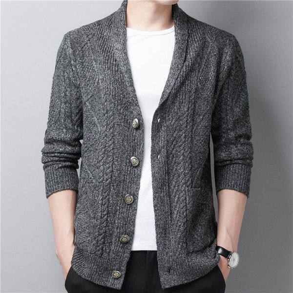 autumn winter single breasted solid cardigan 2020 fashion thick warm sweaters male casual new arrivals streetwear jackets, White;black
autumn winter single breasted solid cardigan 2020 fashion thick warm sweaters male casual new arrivals streetwear jackets, White;black