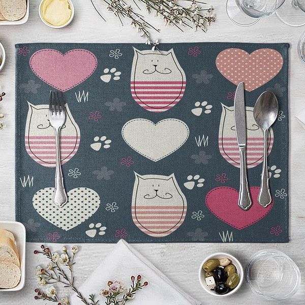 cute cat table mat kitchen placemat dining table mats drink coasters western pad cotton linen cup mat 40x30cm h bbyeyq
cute cat table mat kitchen placemat dining table mats drink coasters western pad cotton linen cup mat 40x30cm h bbyeyq