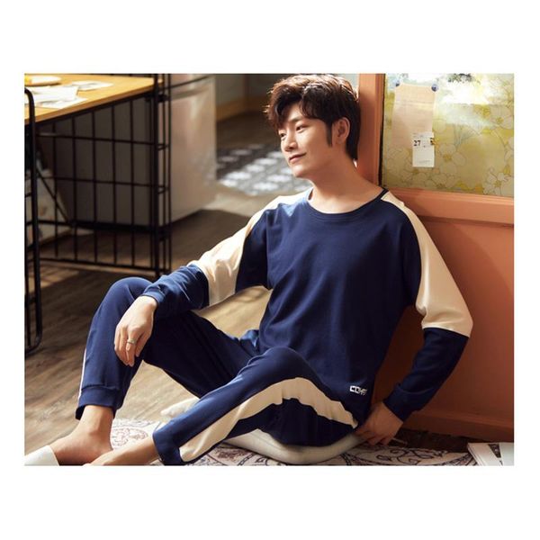 men's sleepwear set princess comfy print star pijamas long sleeve cotton lapel nightwear promotion women, Black;brown
men's sleepwear set princess comfy print star pijamas long sleeve cotton lapel nightwear promotion women, Black;brown