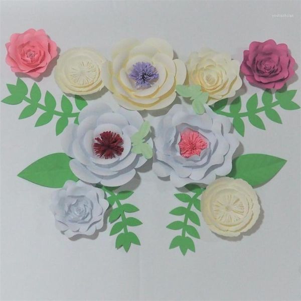 decorative flowers & wreaths 2021 mix 9 giant paper + 2 butterfly 6 leaves girl's party wedding decor po booth backdrop backdrops1
decorative flowers & wreaths 2021 mix 9 giant paper + 2 butterfly 6 leaves girl's party wedding decor po booth backdrop backdrops1