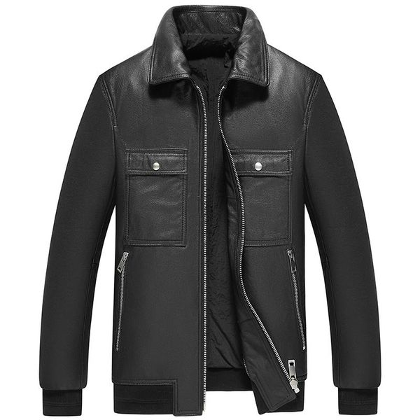 2021 genuine leather jacket men 100% cow coat casual mens leather jackets and coats spring autumn chaquetas hombre pph3107, Black
2021 genuine leather jacket men 100% cow coat casual mens leather jackets and coats spring autumn chaquetas hombre pph3107, Black