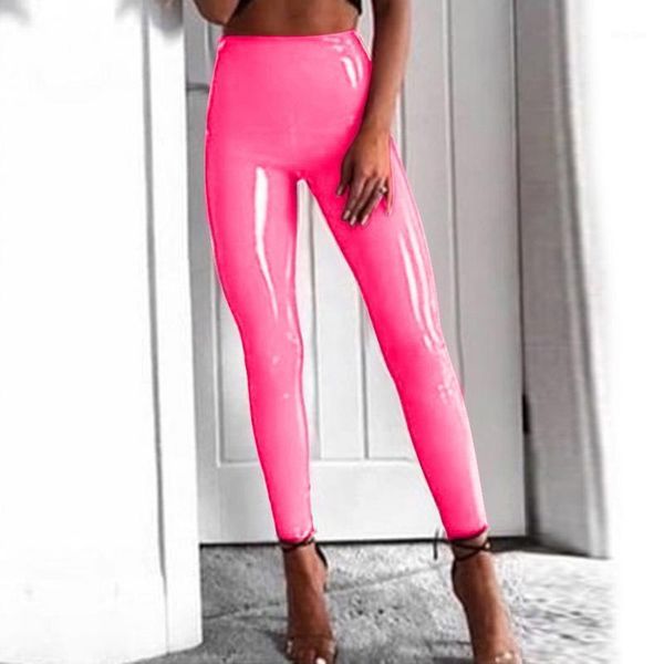women pu leather legging pants skinny elastic high waist lady legging slim fitness ankle faux leather pants leggins1, Black
women pu leather legging pants skinny elastic high waist lady legging slim fitness ankle faux leather pants leggins1, Black