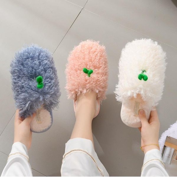 cute plush indoor slippers to keep warm in winter non-slip flat bottom ladies shoes casual and comfortable household slippers, Black
cute plush indoor slippers to keep warm in winter non-slip flat bottom ladies shoes casual and comfortable household slippers, Black