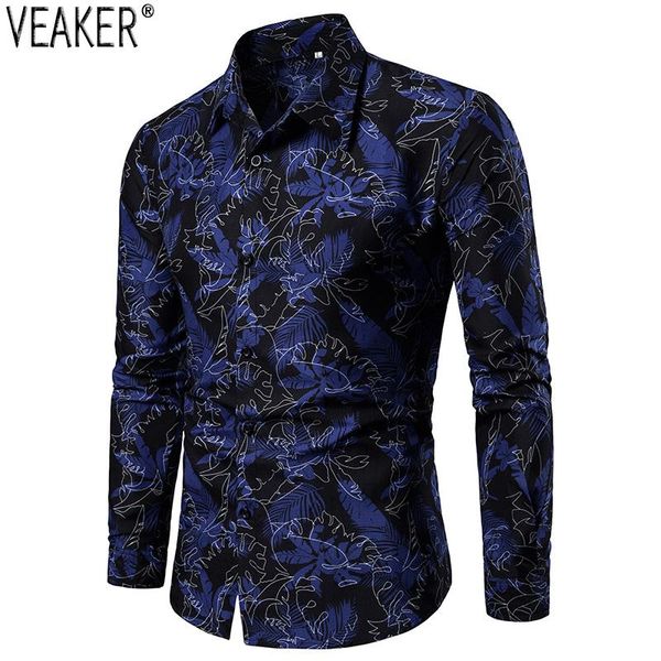 2020 new men's slim fit long sleeve shirt male casual printed shirts floral print casual business shirt -3xl, White;black
2020 new men's slim fit long sleeve shirt male casual printed shirts floral print casual business shirt -3xl, White;black
