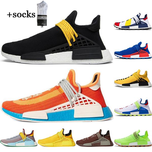 with socks new human race hu pharrell williams women running shoes white black yellow homecoming mens trainer sports sneakers 36-451/3, White;red
with socks new human race hu pharrell williams women running shoes white black yellow homecoming mens trainer sports sneakers 36-451/3, White;red
