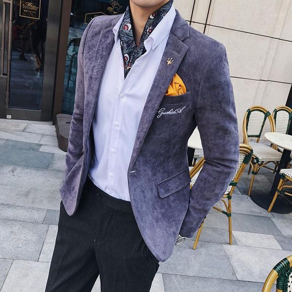 autumn and winter new wave male korean version of the self-cultivation casual suit men's jacket british wind corduroy small suit1, White;black
autumn and winter new wave male korean version of the self-cultivation casual suit men's jacket british wind corduroy small suit1, White;black