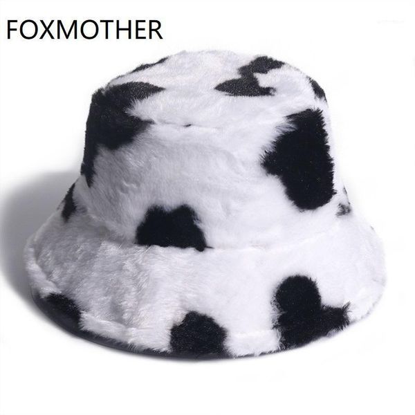 wide brim hats foxmother fashion faux fur cow print bucket women winter panama fisherman caps gorra1, Blue;gray
wide brim hats foxmother fashion faux fur cow print bucket women winter panama fisherman caps gorra1, Blue;gray