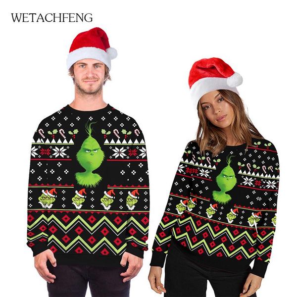 funny cute cartoon anime 3d ugly christmas men's sweater o neck autumn winter pullovers jumper sweatshirts clothes, White;black
funny cute cartoon anime 3d ugly christmas men's sweater o neck autumn winter pullovers jumper sweatshirts clothes, White;black
