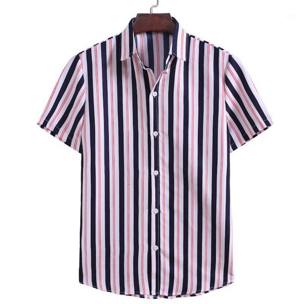 men's casual shirts men shirt business summer striped printed short sleeve hawaiian comfortable turn down collar cool for male 20211, White;black
men's casual shirts men shirt business summer striped printed short sleeve hawaiian comfortable turn down collar cool for male 20211, White;black
