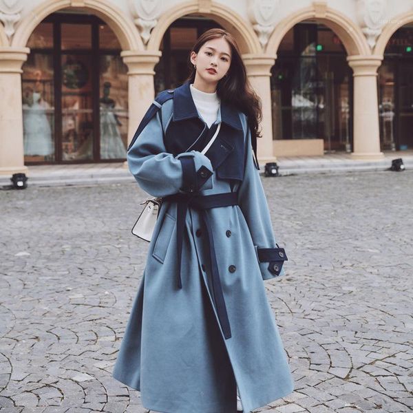 women winter long overcoat outwear splicing thick coat loose plus size cardigans long sleeve manteau femme hiver elegant 20201, Black
women winter long overcoat outwear splicing thick coat loose plus size cardigans long sleeve manteau femme hiver elegant 20201, Black