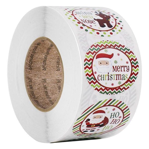 gift wrap 500pcs/roll christmas stickers pattern envelope cards seal labels package scrapbooking decor drop
gift wrap 500pcs/roll christmas stickers pattern envelope cards seal labels package scrapbooking decor drop