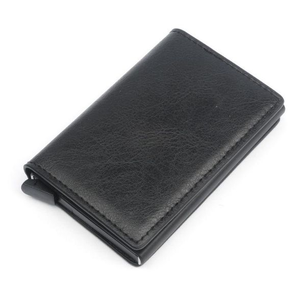 2020 solid color exquisite holder men and women metal vintage aluminium box pu leather fashion card wallet
2020 solid color exquisite holder men and women metal vintage aluminium box pu leather fashion card wallet