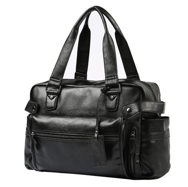 factory wholesale men bag simple large horizontal leather mens shoulder handbag street fashion plaid business handbags joker pocket decorati
factory wholesale men bag simple large horizontal leather mens shoulder handbag street fashion plaid business handbags joker pocket decorati