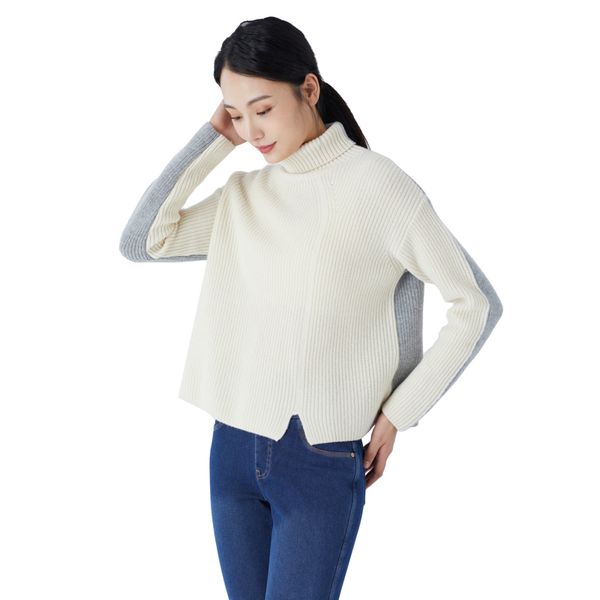winter women knitted sweater fashion wool turtlnenck turtleneck pullover casual autumn long sleeve jumpers h1211, White;black
winter women knitted sweater fashion wool turtlnenck turtleneck pullover casual autumn long sleeve jumpers h1211, White;black
