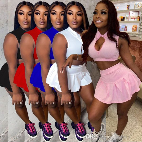 casual two piece dress outfits for women 2022 design sleeveless vest and pleated skirt solid color sets, White
casual two piece dress outfits for women 2022 design sleeveless vest and pleated skirt solid color sets, White