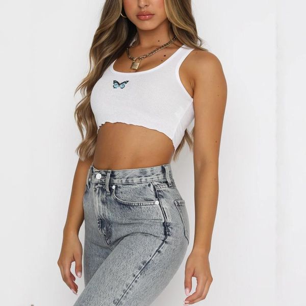 gym clothing butterfly print tank women halter vest party club bustier summer spring white bottoming cropped crops #25, White;black
gym clothing butterfly print tank women halter vest party club bustier summer spring white bottoming cropped crops #25, White;black