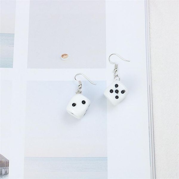 Crazy Funny Dice Dangle Earrings for Women Resin Personality Cubic Dice Jewelry Girlfriend Gift Punk Earrings, Silver
Crazy Funny Dice Dangle Earrings for Women Resin Personality Cubic Dice Jewelry Girlfriend Gift Punk Earrings, Silver