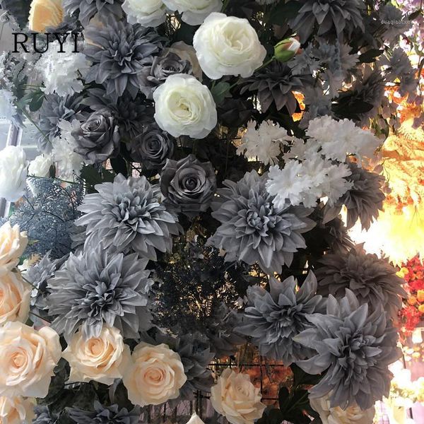 decorative flowers & wreaths 45cm simulation 9 heads rose artificial fake european high-end wedding flower arrangement art planning home dec
decorative flowers & wreaths 45cm simulation 9 heads rose artificial fake european high-end wedding flower arrangement art planning home dec