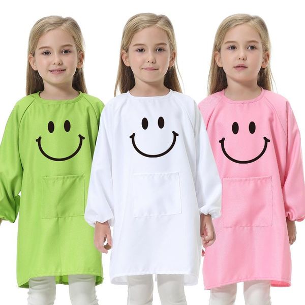 aprons children's kitchen cooking baking painting clothes polyester kid anti-wear smock baby eating print logo
aprons children's kitchen cooking baking painting clothes polyester kid anti-wear smock baby eating print logo