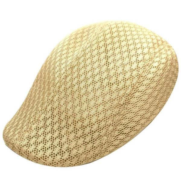summer men women breathable mesh outdoor sports beret flat cap peaked golf hat, Blue;gray
summer men women breathable mesh outdoor sports beret flat cap peaked golf hat, Blue;gray