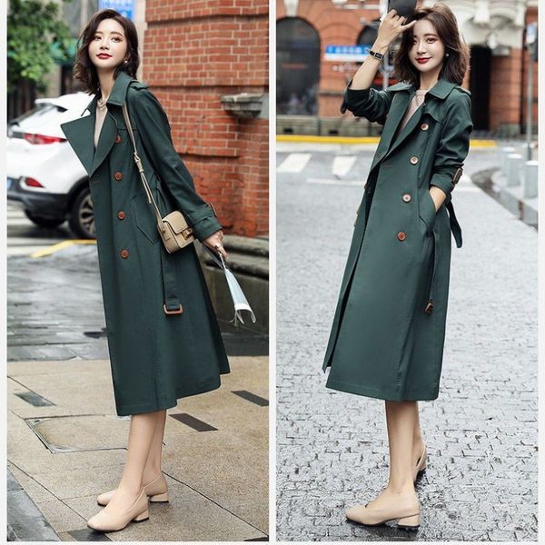 women trench coats autumn fashion long sleeve solid color female lapel overcoats ladies slim outwears with belt -4xl, Tan;black
women trench coats autumn fashion long sleeve solid color female lapel overcoats ladies slim outwears with belt -4xl, Tan;black