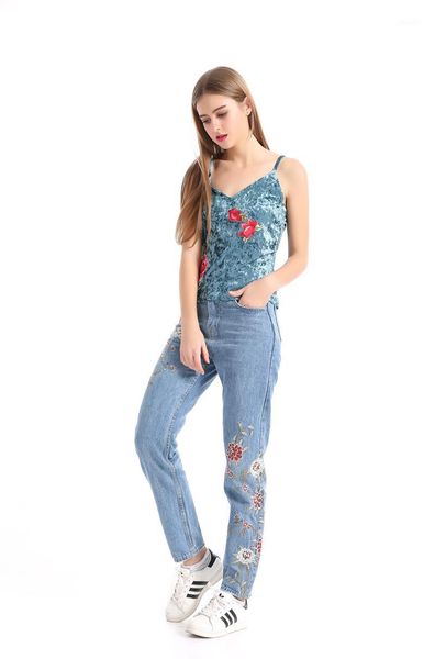 women fashion 3d flower/rose embroidery camisole tank bohemian flannel sleevless camis1, White
women fashion 3d flower/rose embroidery camisole tank bohemian flannel sleevless camis1, White