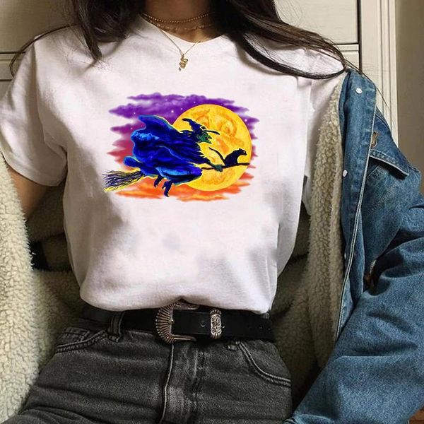 womens witch moon broom cute printed cartoon thanksgiving halloween fall autumn t-shirt female graphic tee shirt women, White
womens witch moon broom cute printed cartoon thanksgiving halloween fall autumn t-shirt female graphic tee shirt women, White