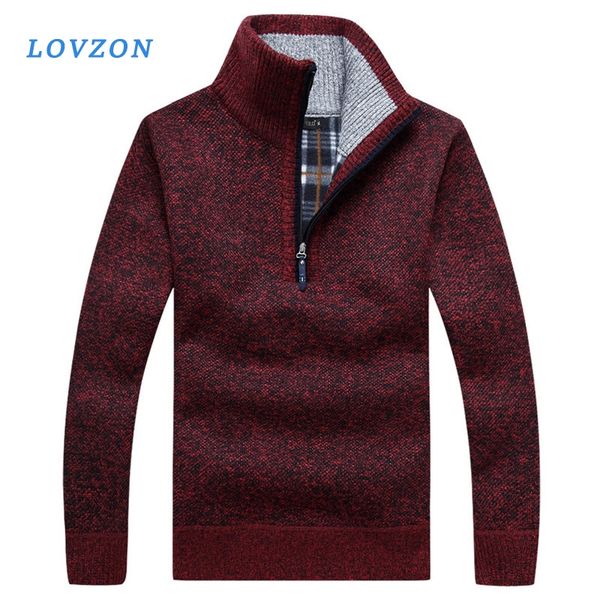 autumn men's thick warm knitted pullover solid long sleeve turtleneck sweaters half zip wool fleece winter coat clothing, White;black
autumn men's thick warm knitted pullover solid long sleeve turtleneck sweaters half zip wool fleece winter coat clothing, White;black