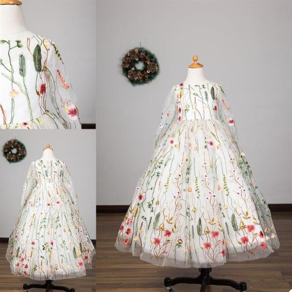 girl's dresses jewel neck flower girls floral cutom made long sleeves children birthday dress vestidos de desfile, Red;yellow
girl's dresses jewel neck flower girls floral cutom made long sleeves children birthday dress vestidos de desfile, Red;yellow
