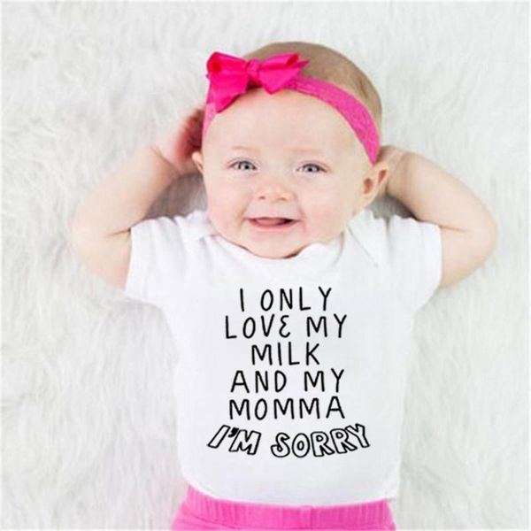 jumpsuits born baby funny romper i only love my milk and momma i' sorry letters print infant boys girls cotton short sleeve onesie1, Blue
jumpsuits born baby funny romper i only love my milk and momma i' sorry letters print infant boys girls cotton short sleeve onesie1, Blue