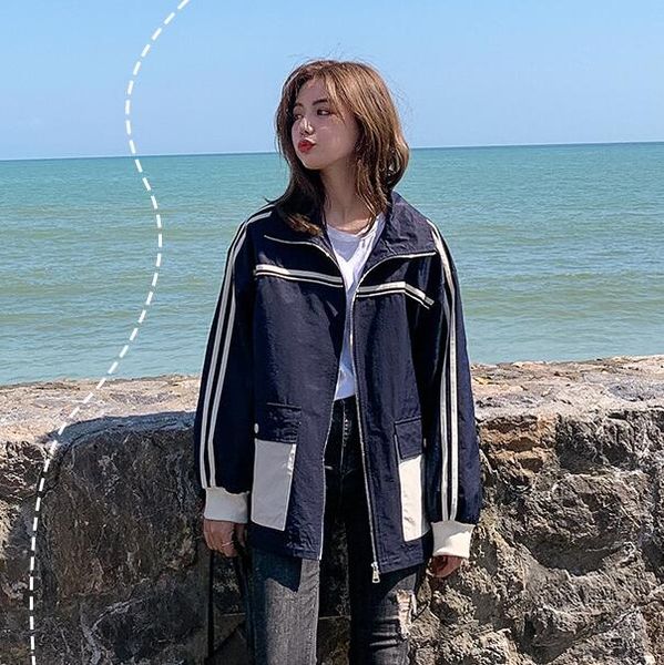 real sparka windbreaker women short short small 2020 spring and autumn new korean loose fashion jacket, Tan;black
real sparka windbreaker women short short small 2020 spring and autumn new korean loose fashion jacket, Tan;black