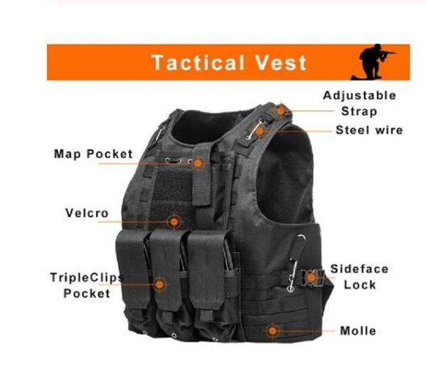 airsoft molle combat assault plate carrier tactical 7 colors cs outdoor clothing hunting vest, Black;green
airsoft molle combat assault plate carrier tactical 7 colors cs outdoor clothing hunting vest, Black;green