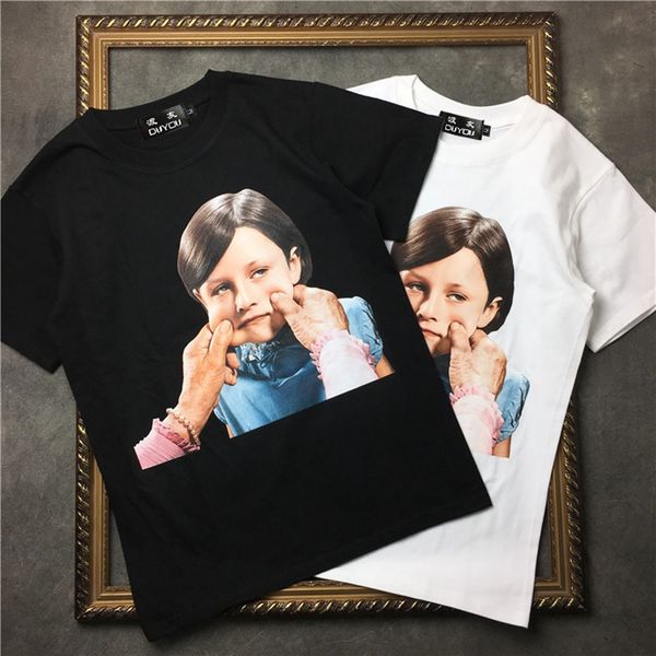 men's 100% cotton contrasting face screwed girl print short-sleeved t-shirt streetwear m|2191001524 bycu, White;black
men's 100% cotton contrasting face screwed girl print short-sleeved t-shirt streetwear m|2191001524 bycu, White;black