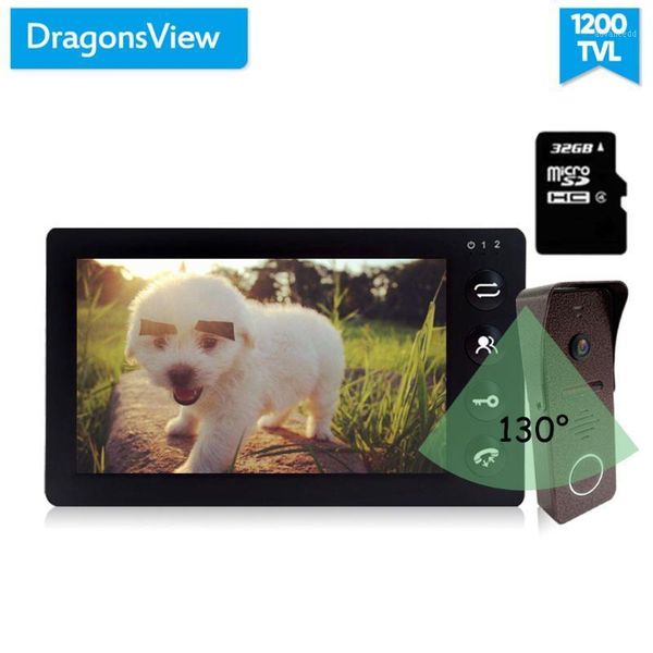 dragonsview video intercom door phone system 7 inch monitor doorbell with camera motion detection wide angle 130 degree record1
dragonsview video intercom door phone system 7 inch monitor doorbell with camera motion detection wide angle 130 degree record1
