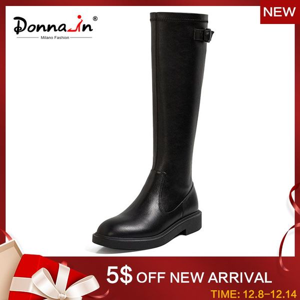 donna-in 2020 new fashion winter stretch high women boots short plush warm belt buckle genuine leather knight boots women' shoes, Black
donna-in 2020 new fashion winter stretch high women boots short plush warm belt buckle genuine leather knight boots women' shoes, Black