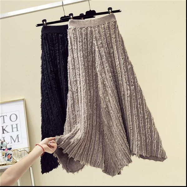 tassel irregular skirts womens 2020 winter thicken warm streetwear fashion office lady knitted skirt black khaki faldas mujer
tassel irregular skirts womens 2020 winter thicken warm streetwear fashion office lady knitted skirt black khaki faldas mujer