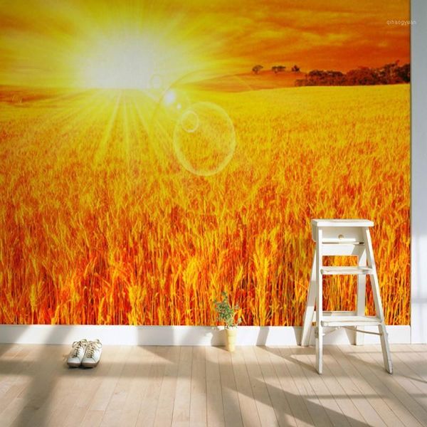 wallpapers dropship custom size po landscape wall painting wallpaper tv background sofa bedroom living room sunset straw mural1
wallpapers dropship custom size po landscape wall painting wallpaper tv background sofa bedroom living room sunset straw mural1