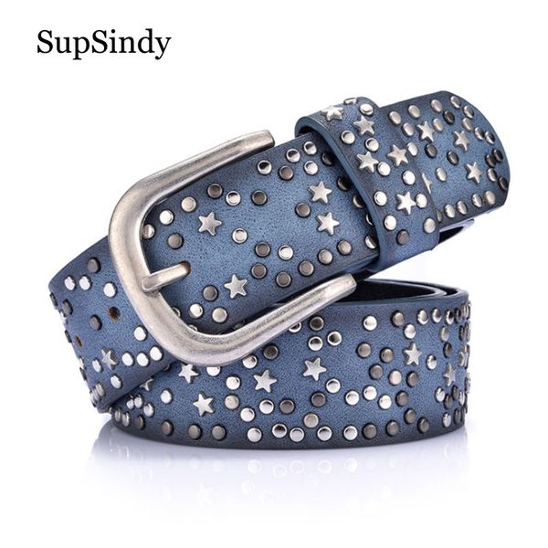 supsindy woman belts star geometric rivet pin buckle pu belt for women european fashion faux leather strap for jeans t200113, Black;brown
supsindy woman belts star geometric rivet pin buckle pu belt for women european fashion faux leather strap for jeans t200113, Black;brown