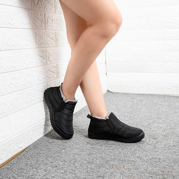 boots women shoes snow winter female slip on flat casual warm plush fur ankle waterproof ultralight footwear1, Black
boots women shoes snow winter female slip on flat casual warm plush fur ankle waterproof ultralight footwear1, Black