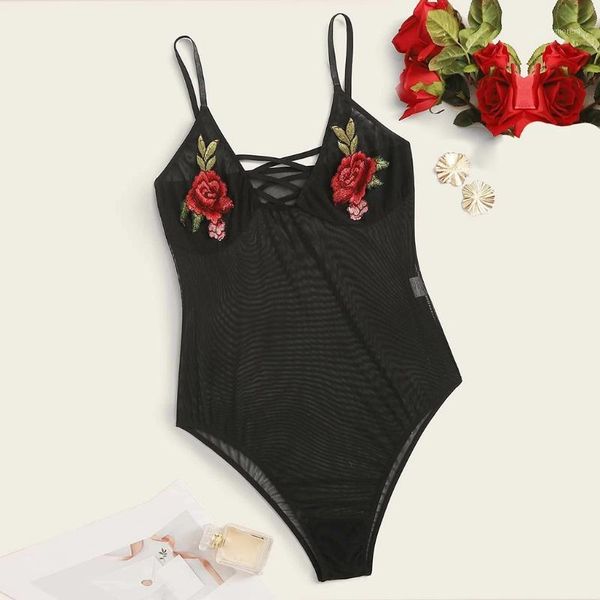 bras sets 2021 style transparent lingerie set women underwear embroidery flowers lace hollow out jumpsuit bodysuit1, Red;black
bras sets 2021 style transparent lingerie set women underwear embroidery flowers lace hollow out jumpsuit bodysuit1, Red;black