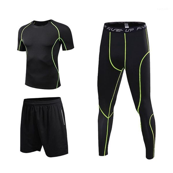 men compression sports set 3 pack with compression t-shirt loose fitting shorts tight leggings pants for running cycling yoga1, White;black
men compression sports set 3 pack with compression t-shirt loose fitting shorts tight leggings pants for running cycling yoga1, White;black