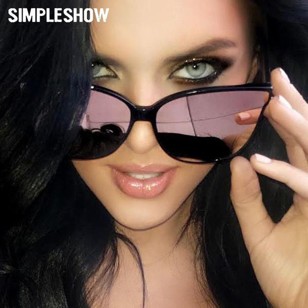 new sunglasses women cat eye sun glasses fashion mirror eyewear vintage glasses oversized women, White;black
new sunglasses women cat eye sun glasses fashion mirror eyewear vintage glasses oversized women, White;black