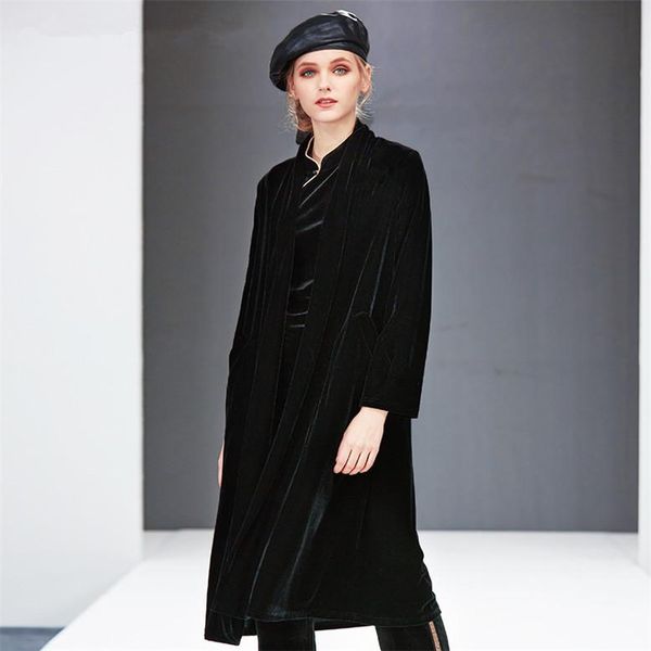 women's trench coats autumn winter coat women 2021 casual solid velour jackets elegant long velvet plus size 5xl 6xl 7xl sweater, Tan;black
women's trench coats autumn winter coat women 2021 casual solid velour jackets elegant long velvet plus size 5xl 6xl 7xl sweater, Tan;black
