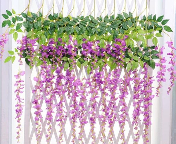 1.1 meter long elegant artificial silk flower wisteria vine rattan for wedding centerpieces decorations bouquet garland outlet2w2k
1.1 meter long elegant artificial silk flower wisteria vine rattan for wedding centerpieces decorations bouquet garland outlet2w2k