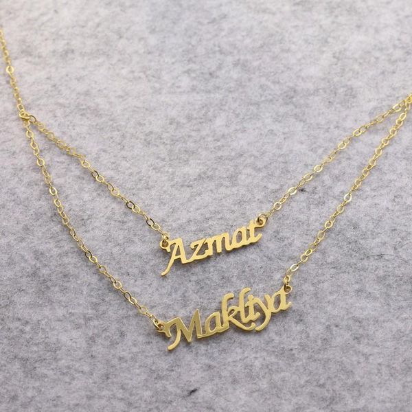 charm bracelets golden plated custom two nameplates bracelet women personalized couple name pendants valentine's ift, Golden;silver
charm bracelets golden plated custom two nameplates bracelet women personalized couple name pendants valentine's ift, Golden;silver